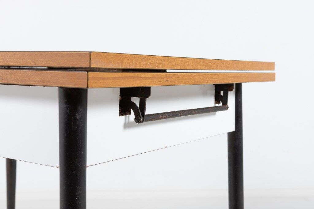 Extended Italian dining table, 1960s