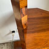 De Coene Art Deco floor lamp in marquetry