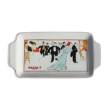 Porcelain cake dish Maxim's Paris