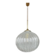Vintage German DORIA Suspension in Cracked Glass 1960s