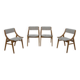 Ski Jumper Chairs from Zamojska, Poland, 1960s, Set of 4