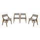 Ski Jumper Chairs from Zamojska, Poland, 1960s, Set of 4