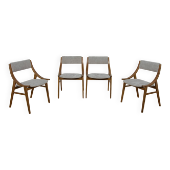 Ski Jumper Chairs from Zamojska, Poland, 1960s, Set of 4