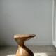 Solid wood sofa end