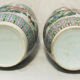Pair of chinese porcelain vases pink family