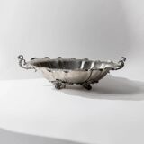 Vintage 1940s pewter centrepiece bowl