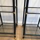 Pair of metal shelves by Guy Lefèvre for Maison Jansen 70s