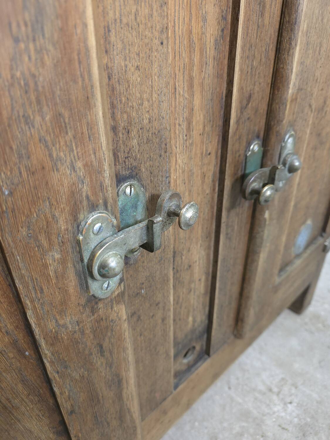 Old icebox cabinet circa 1920