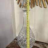 Cut crystal carafe