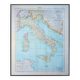 Italy, original map printed in 1907.