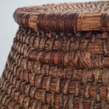 Antique wicker basket