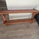 vintage wooden wall shelf Lichtenauer furniture