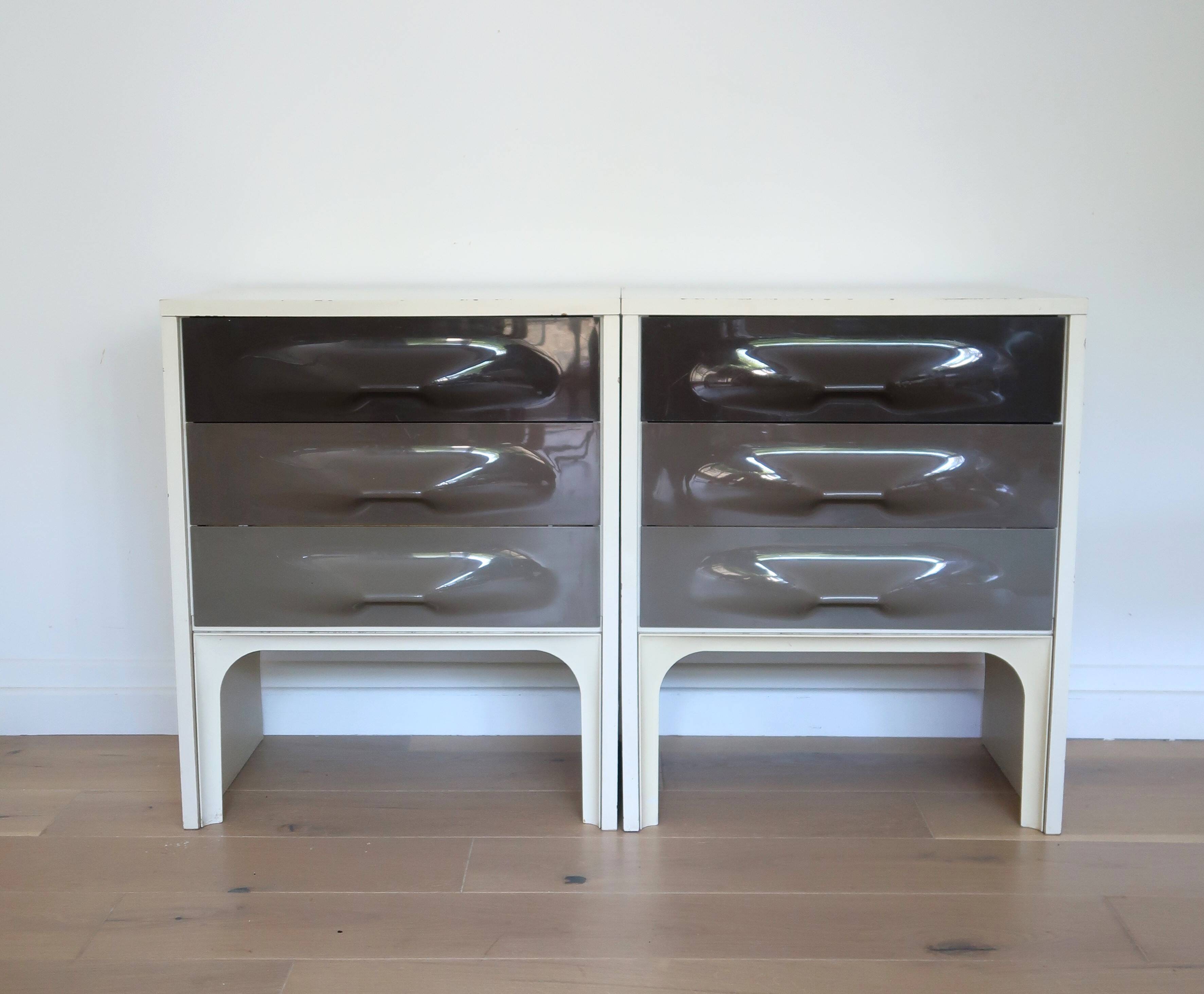 Pair of Raymond Loewy bedside tables