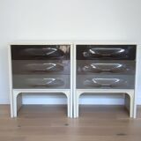 Pair of Raymond Loewy bedside tables