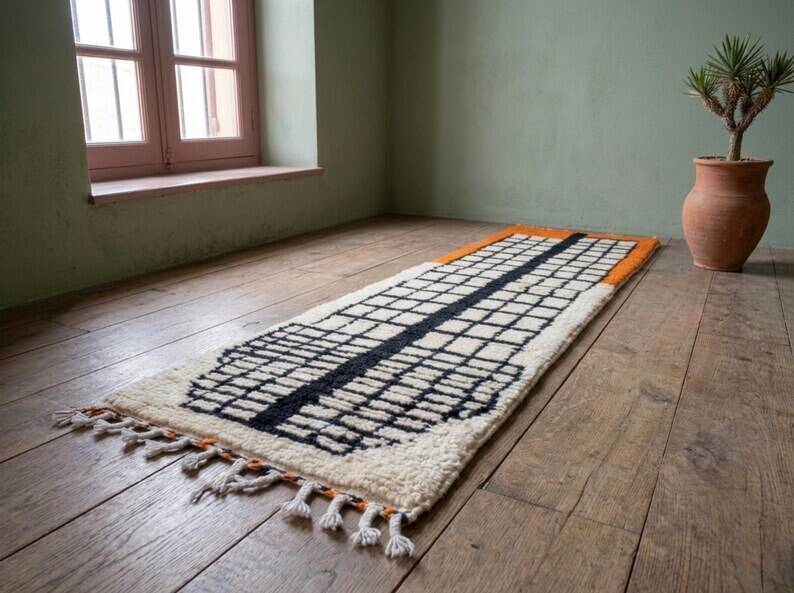 Tapis de passage artisanal 300cmx90cm