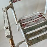 Vintage garden armchair