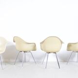 4 fauteuils DAX Eames années 60' Herman Miller mobilier international