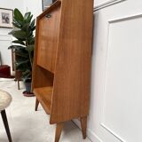 Scandinavian secretary with compass feet