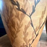 Paire de vases en bois
