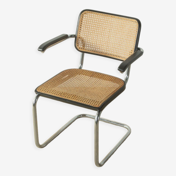 Tubular steel chair, model S 64, Marcel Breuer edition Thonet