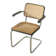 Tubular steel chair, model S 64, Marcel Breuer edition Thonet