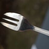 Christofle marot coquille - 12 silver-plated cake forks