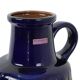 Vintage West Germany Pottery Scheurich Blue Orange Fat Lava 408-40