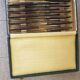 Lot de 10 couteaux Art Déco en coffret