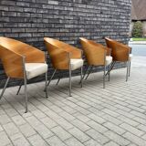 4x King Costes dining chairs, Philippe Starck, Aleph Driade
