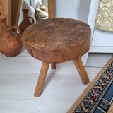 Brutalist tripod stool