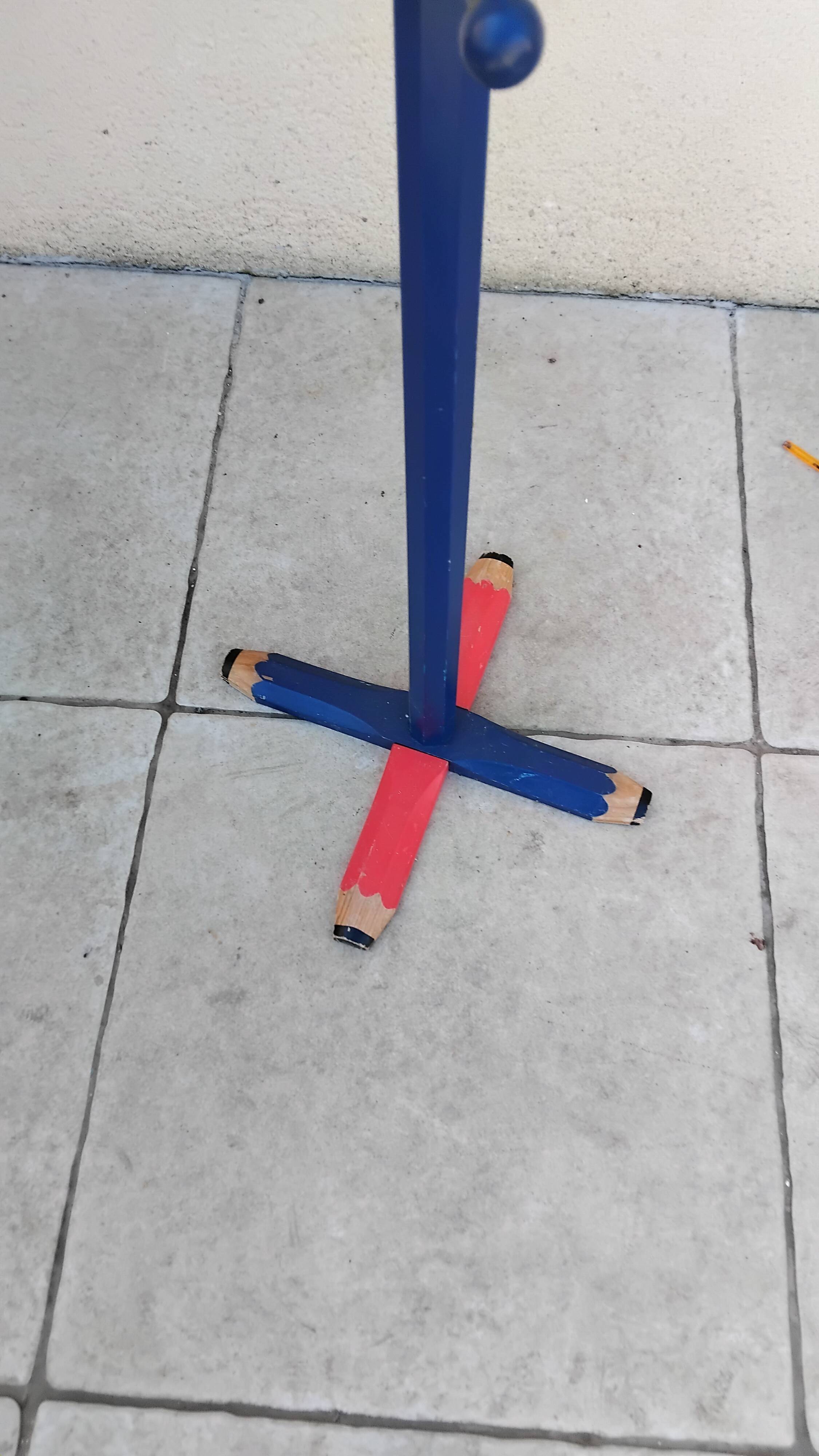 Pierre Sala vintage pencil coat rack