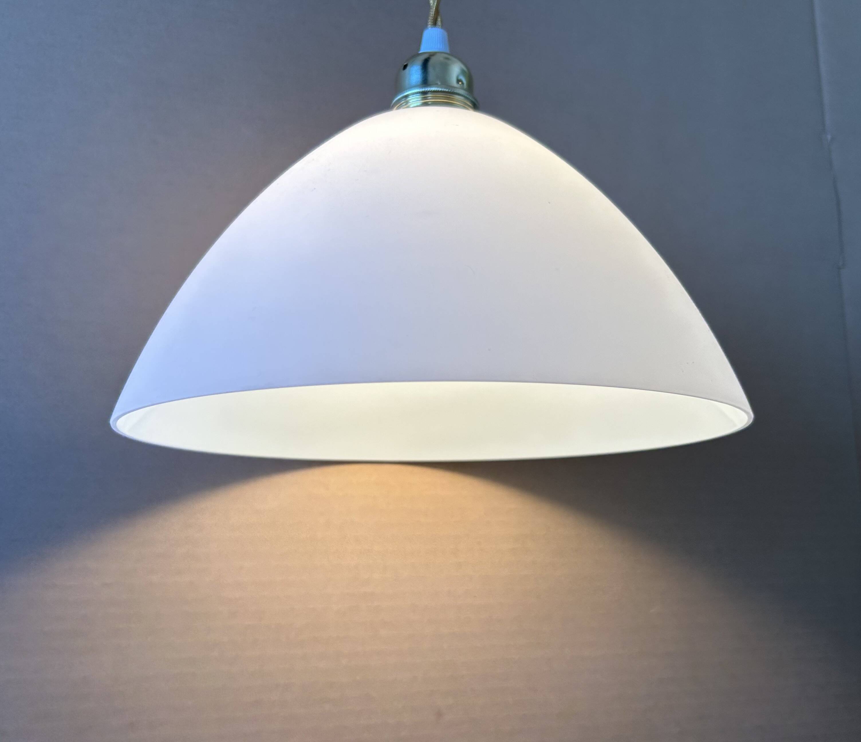 Suspension opaline D26cm
