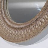 Danish ceramic mirror 1960