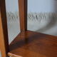 Vintage solid oak bedside