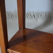 Vintage bedside table in solid oak