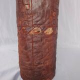 Terracotta vases with tribal decoration