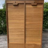 Double curtain binder