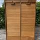Double curtain binder