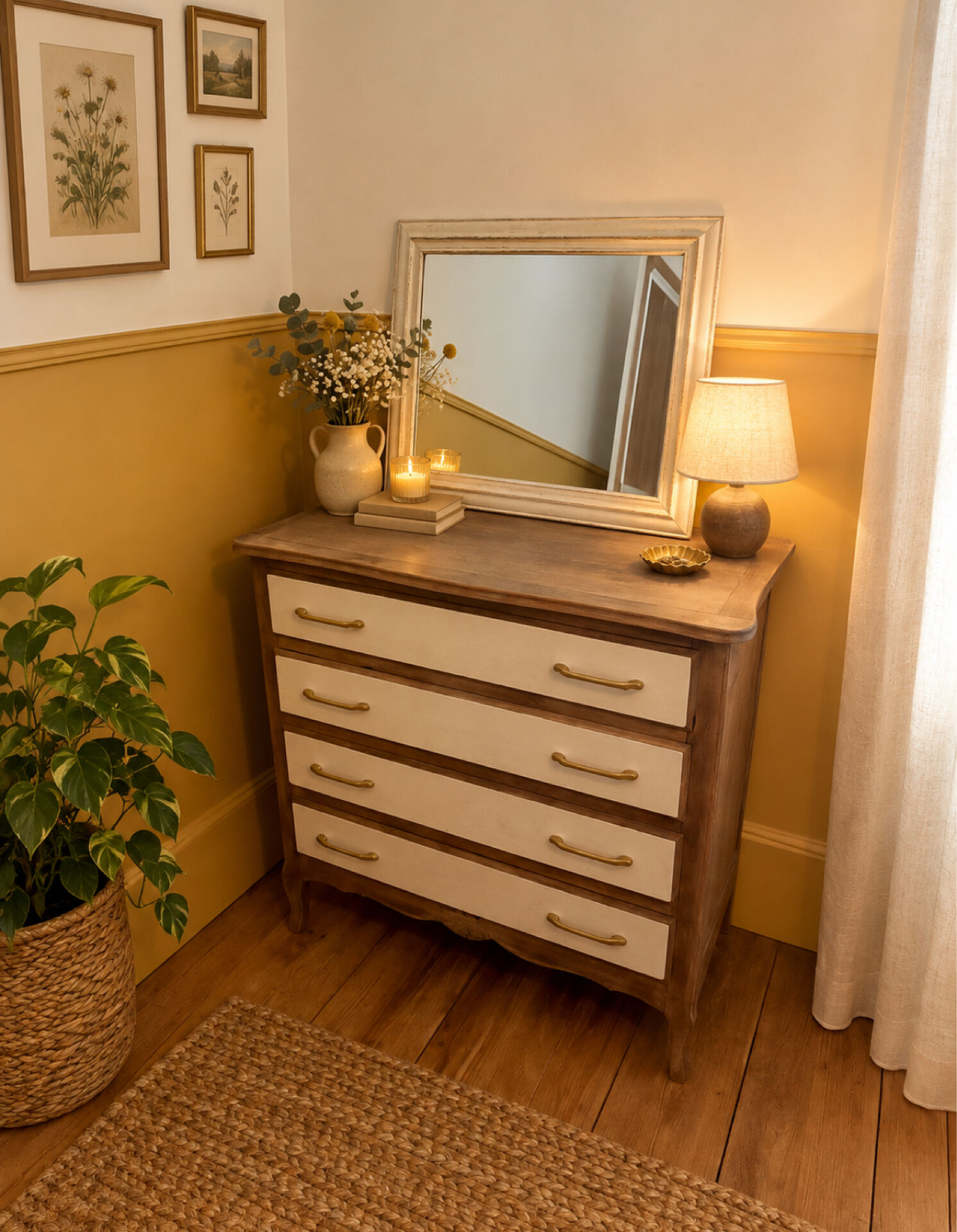 Commode chêne