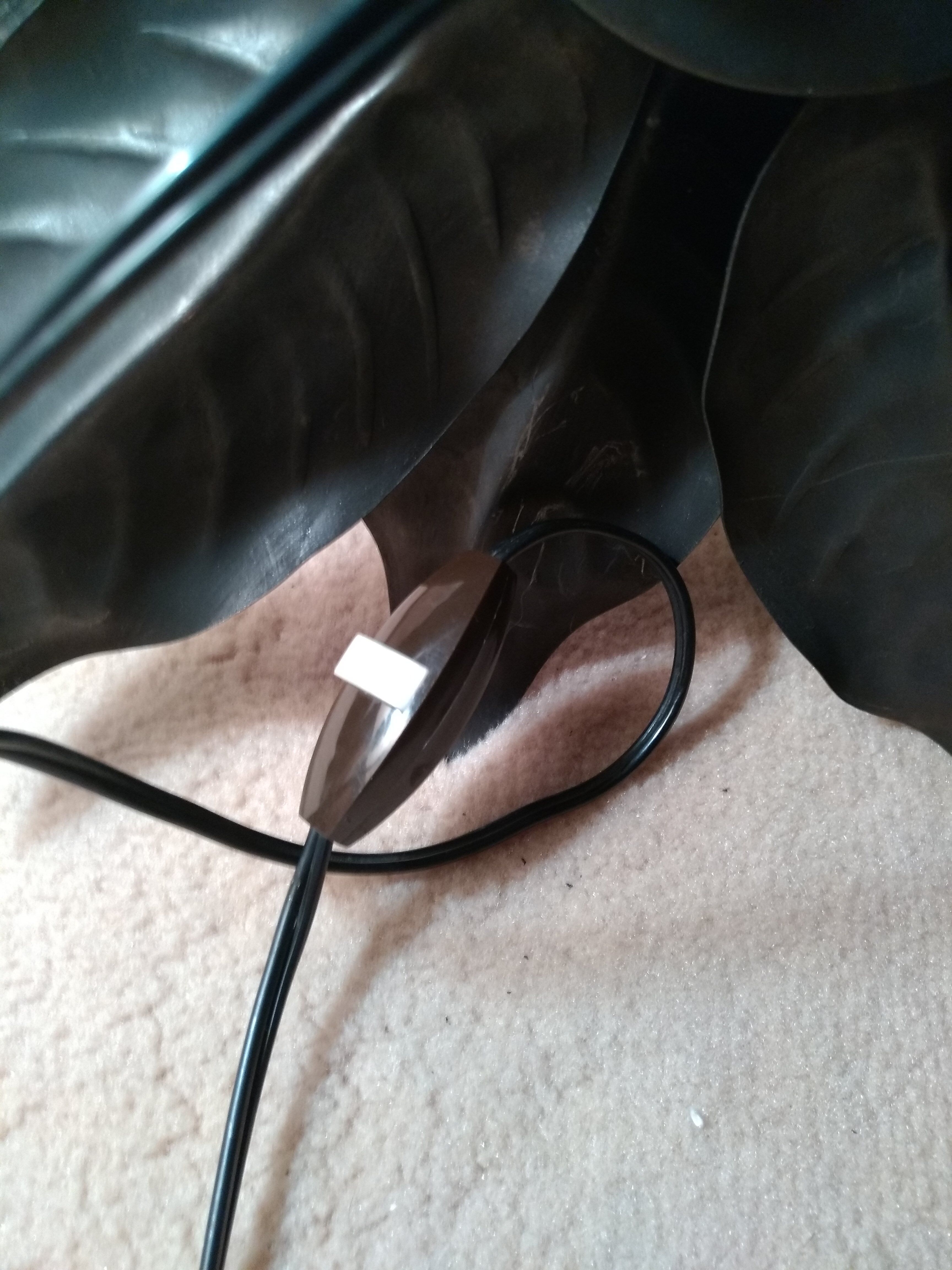 Vintage flower lamp globe in spotted glass