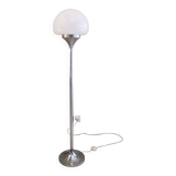 Chrome and Italian glass floor lamp, 1970