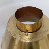 Lampe laiton et métal doré Helmer Andersson, Suède