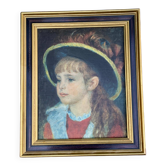 Oil painting on canvas reproduction of Auguste Renoir girl 30x36