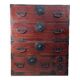 Antique Japanese Isho-Dansu storage cabinet Taisho (1910)