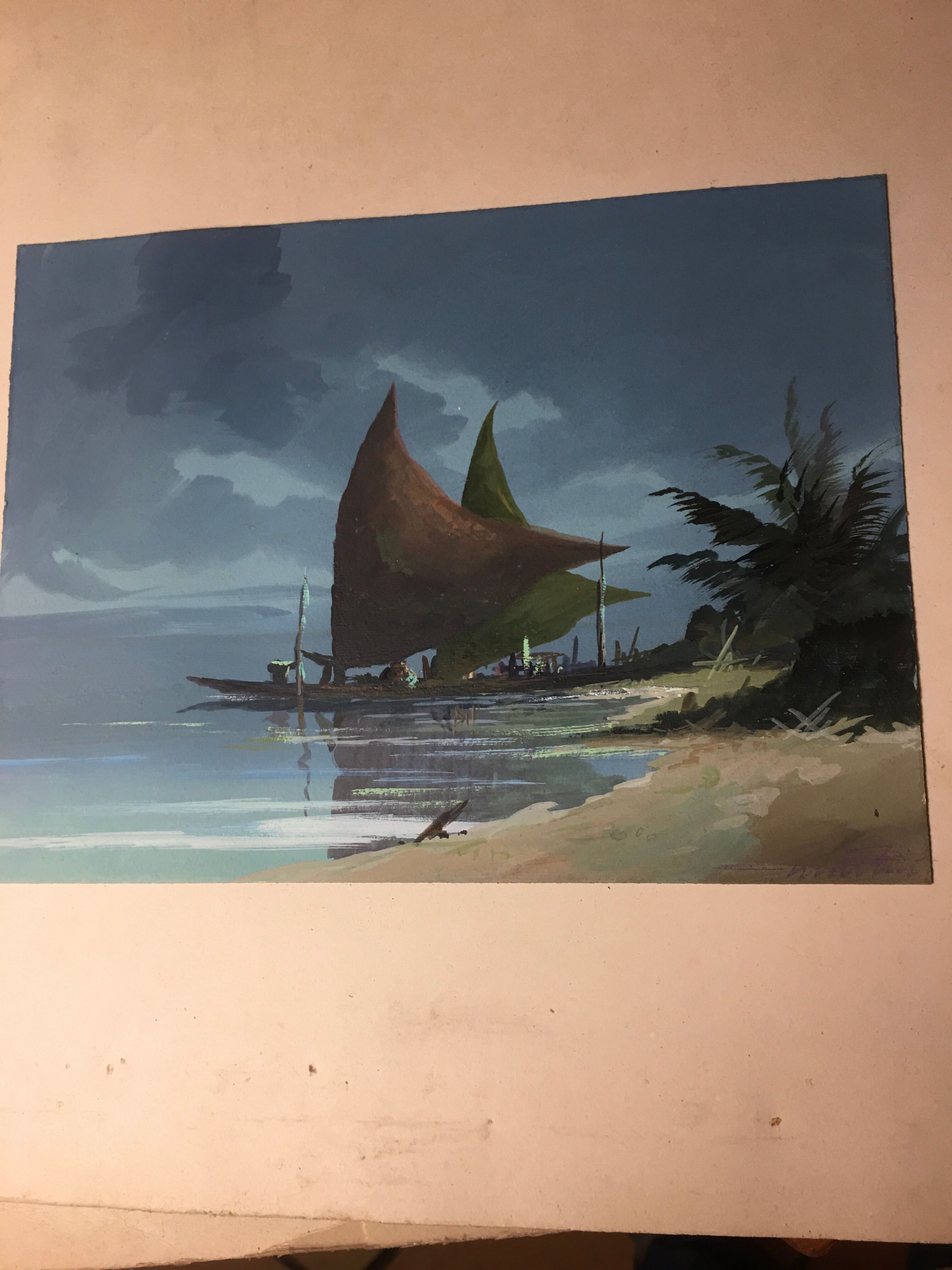 Watercolor landscapes of brazil (20s)