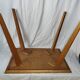 Coffee table from the 50s spindle feet