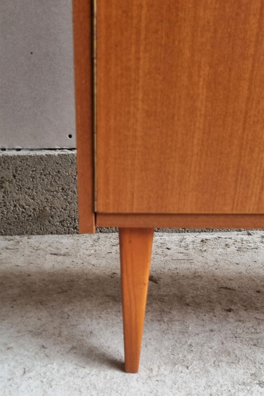 Shelf cabinet, linen, bookcase, 60s