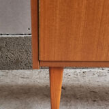 Shelf cabinet, linen, bookcase, 60s