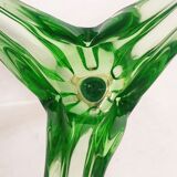Centre de table en verre, allemagne, années 1970