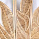 Paravent « feuilles » en rotin 